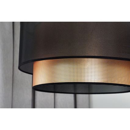 Duolla - Lámpara de techo COPPER SHINY 1xE27/15W/230V diá. 45 cm marrón/cobre