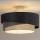 Duolla - Lámpara de techo KOBO 1xE27/15W/230V diá. 45 cm gris/blanco