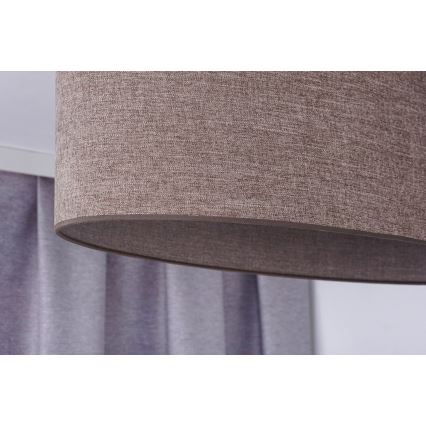 Duolla - Lámpara de techo OVAL 1xE27/15W/230V marrón