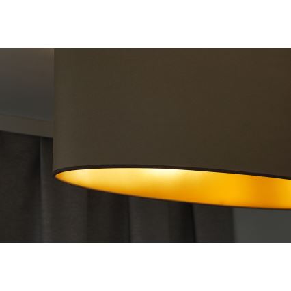 Duolla - Lámpara de techo OVAL VEGAN 2xE27/15W/230V beige