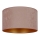 Duolla - Lámpara de techo ROLLER 1xE27/15W/230V Ø 40 cm beige/dorado