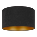 Duolla - Lámpara de techo ROLLER 1xE27/15W/230V Ø 40 cm negro/dorado