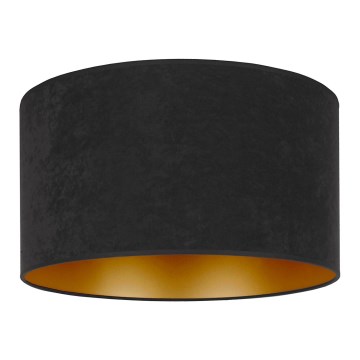 Duolla - Lámpara de techo ROLLER 1xE27/15W/230V Ø 40 cm negro/dorado