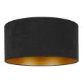 Duolla - Lámpara de techo ROLLER 3xE27/15W/230V Ø 60 cm negro/dorado