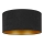 Duolla - Lámpara de techo ROLLER 3xE27/15W/230V Ø 60 cm negro/dorado