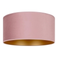 Duolla - Lámpara de techo ROLLER 3xE27/15W/230V Ø 60 cm rosa/dorado