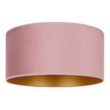 Duolla - Lámpara de techo ROLLER 3xE27/15W/230V Ø 60 cm rosa/dorado