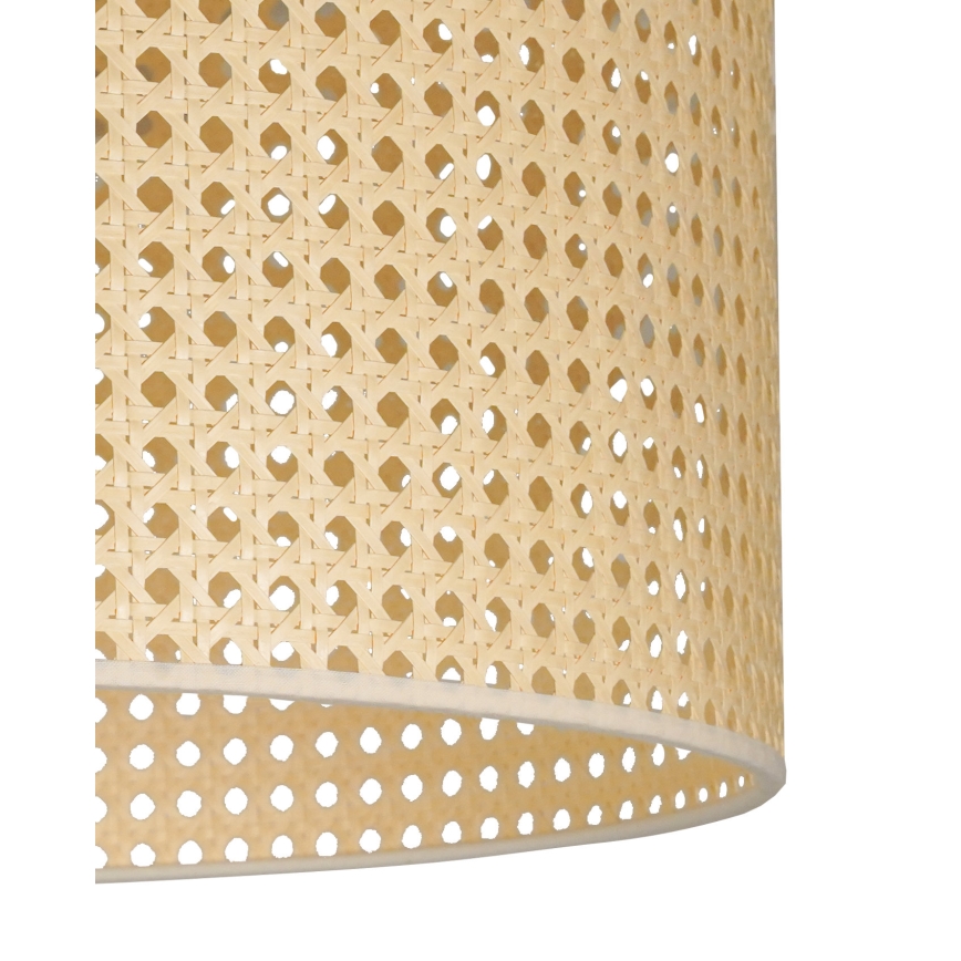 Duolla - Lámpara de techo ROLLER RATTAN 1xE27/15W/230V diá. 45 cm beige