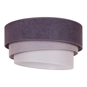 Duolla - Lámpara de techo TRIO 1xE27/15W/230V Ø 45 cm antracita/gris/blanco