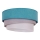 Duolla - Lámpara de techo TRIO 1xE27/15W/230V Ø 45 cm turquesa/gris/blanco