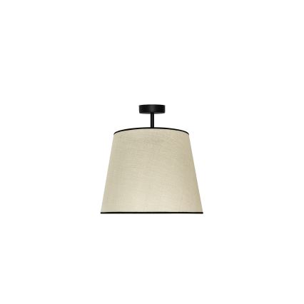 Duolla - Lámpara de techo YUTE 1xE27/15W/230V diá. 38 cm gris/negro