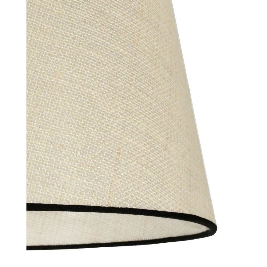 Duolla - Lámpara de techo YUTE 1xE27/15W/230V diá. 38 cm gris/negro