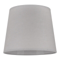 Duolla - Pantalla para lámpara de mesa CLASSIC M E27 diá. 24 cm gris