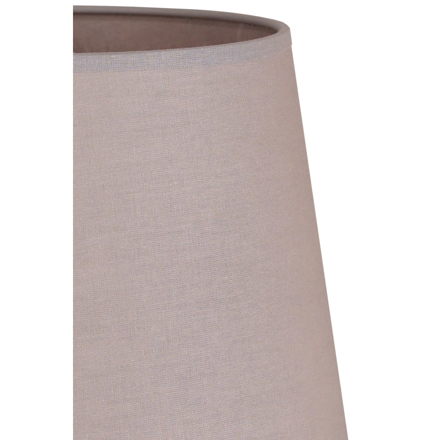 Duolla - Pantalla para lámpara de mesa CLASSIC M E27 diá. 24 cm gris