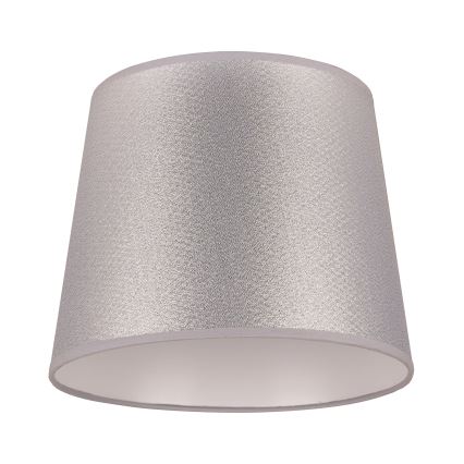 Duolla - Pantalla para lámpara de mesa CLASSIC M E27 diá. 24 cm plata