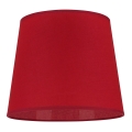 Duolla - Pantalla para lámpara de mesa CLASSIC M E27 diá. 24 cm rojo