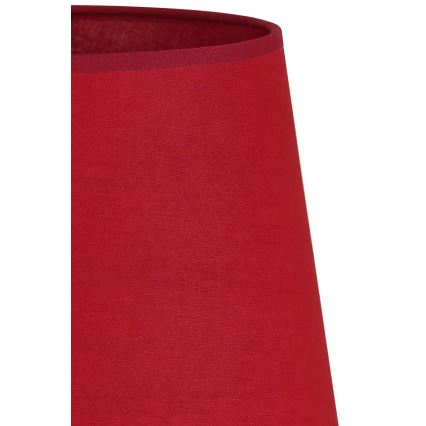 Duolla - Pantalla para lámpara de mesa CLASSIC M E27 diá. 24 cm rojo