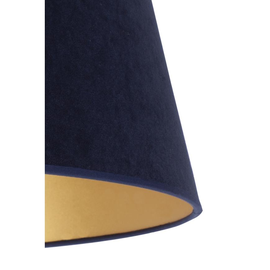 Duolla - Pantalla para lámpara de mesa CONE M E27 diá. 28 cm azul