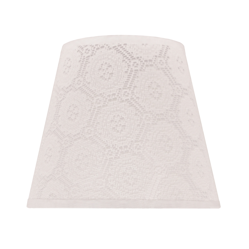 Duolla - Pantalla para lámpara de mesa SOFIA XS E14 d. 18,5 cm blanco