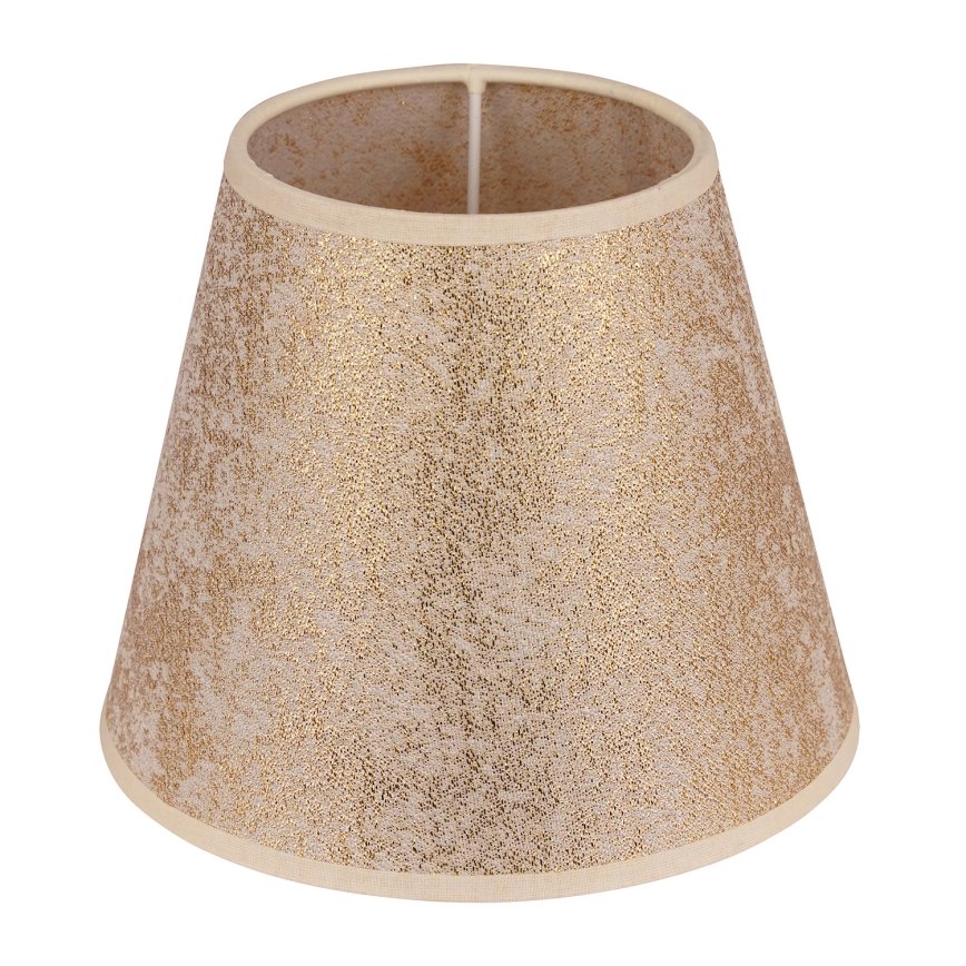 Duolla - Pantalla para lámpara de mesa SOFIA XS E14 d. 18,5 cm oro