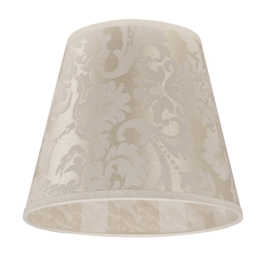 Duolla - Pantalla para lámpara de mesa SOFIA XS E14 diá. 18,5 cm beige