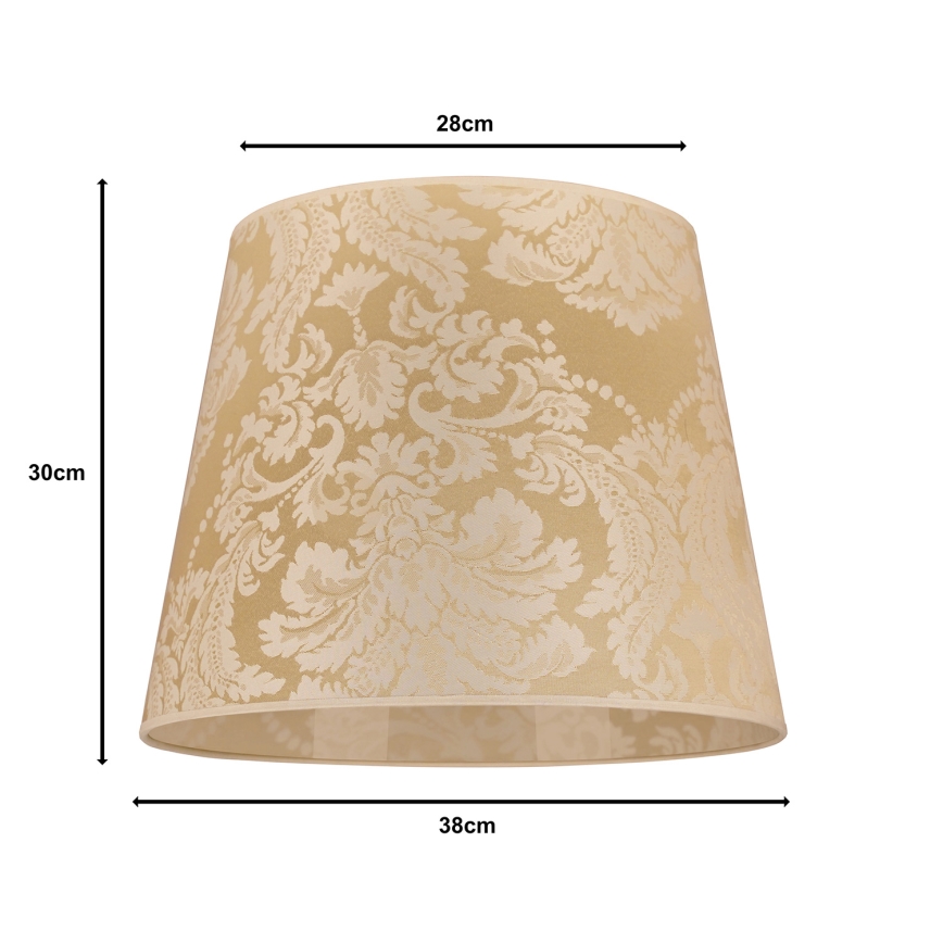 Duolla - Pantalla universal CLASSIC L E27 d. 38 cm dorado