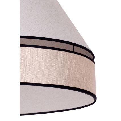 Duolla - Plafón AVIGNON 1xE27/15W/230V diá. 50 cm beige
