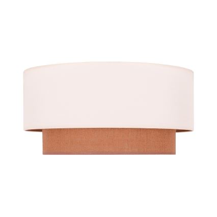 Duolla - Plafón BOHO 3xE27/15W/230V diá. 60 cm beige/marrón