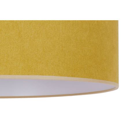 Duolla - Plafón BRISTOL 1xE27/15W/230V diá. 45 cm amarillo/blanco