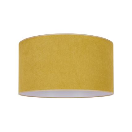 Duolla - Plafón BRISTOL 1xE27/15W/230V diá. 45 cm amarillo/blanco