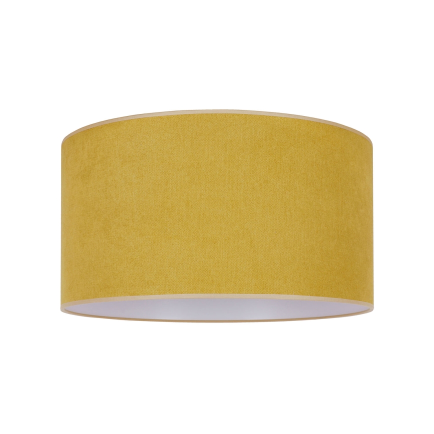 Duolla - Plafón BRISTOL 1xE27/15W/230V diá. 45 cm amarillo/blanco