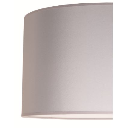 Duolla - Plafón DORSET 1xE27/40W/230V diá. 45 cm gris
