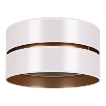 Duolla - Plafón DUO 1xE27/15W/230V diá. 40 cm blanco/dorado