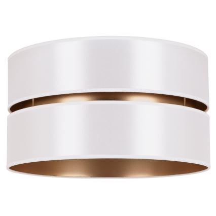 Duolla - Plafón DUO 1xE27/15W/230V diá. 40 cm blanco/dorado