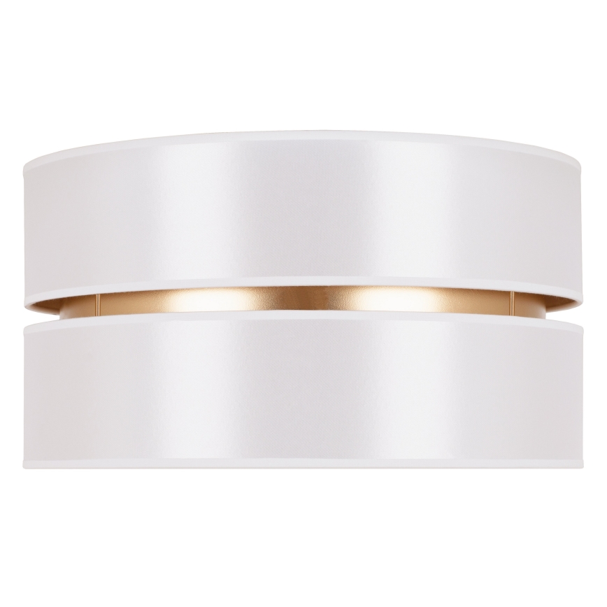 Duolla - Plafón DUO 1xE27/15W/230V diá. 40 cm blanco/dorado