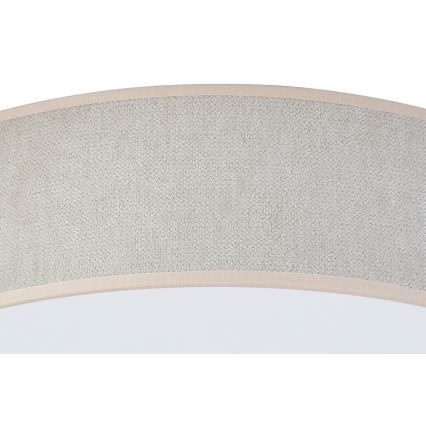Duolla - Plafón LED CORTINA LED/26W/230V diá. 30 cm 4000K beige