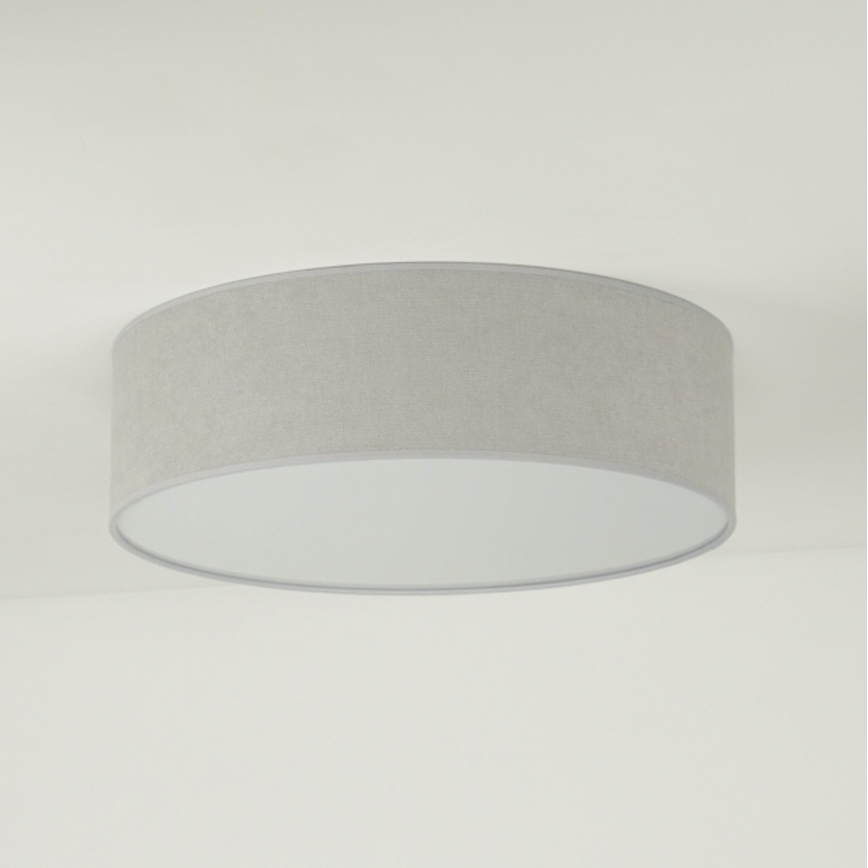 Duolla - Plafón LED CORTINA LED/26W/230V diá. 30 cm 4000K gris
