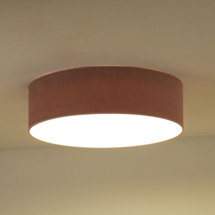 Duolla - Plafón LED CORTINA LED/26W/230V diá. 30 cm 4000K rosa