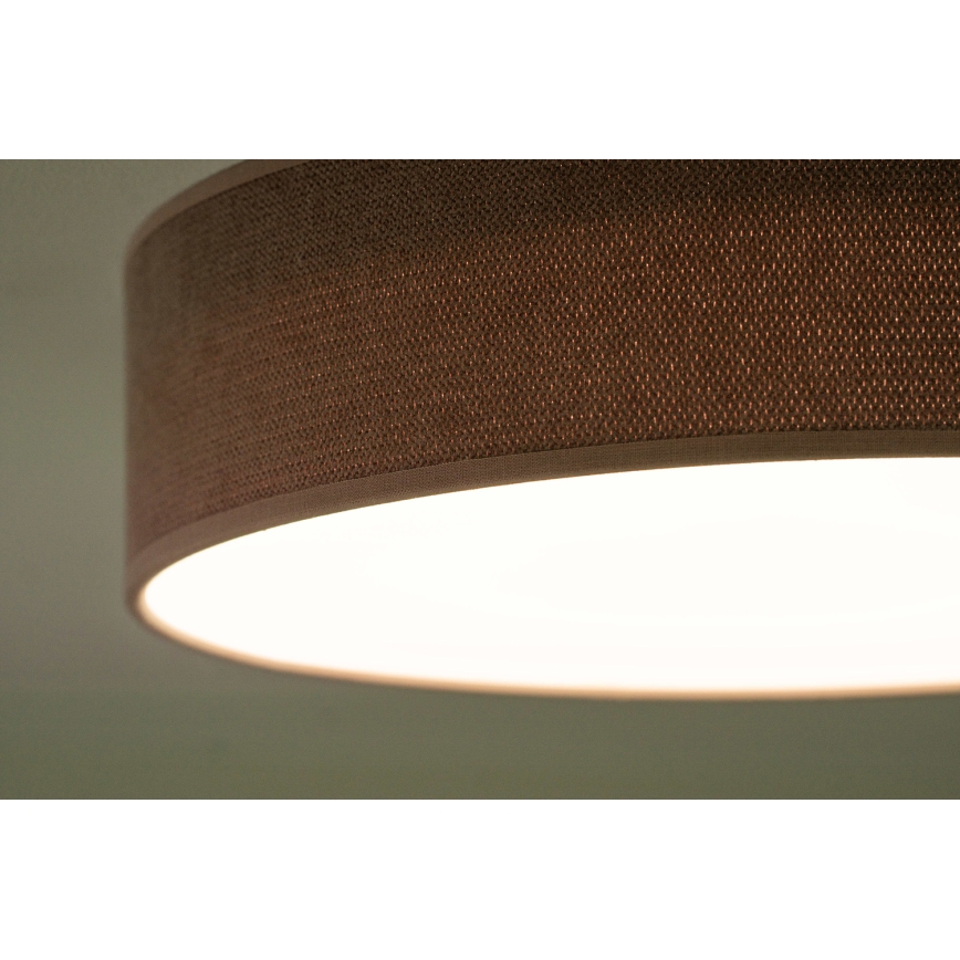 Duolla - Plafón LED CORTINA LED/26W/230V diá. 30 cm 4000K rosa