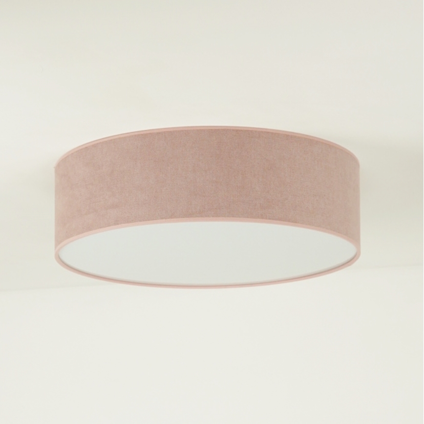 Duolla - Plafón LED CORTINA LED/26W/230V diá. 30 cm 4000K rosa
