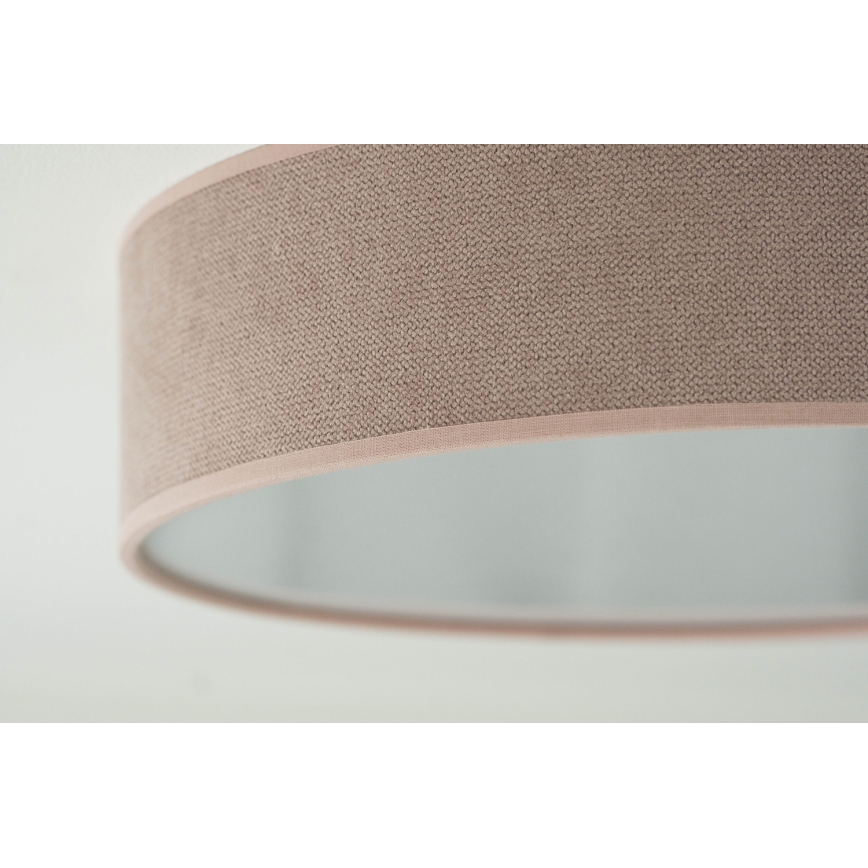 Duolla - Plafón LED CORTINA LED/26W/230V diá. 30 cm 4000K rosa