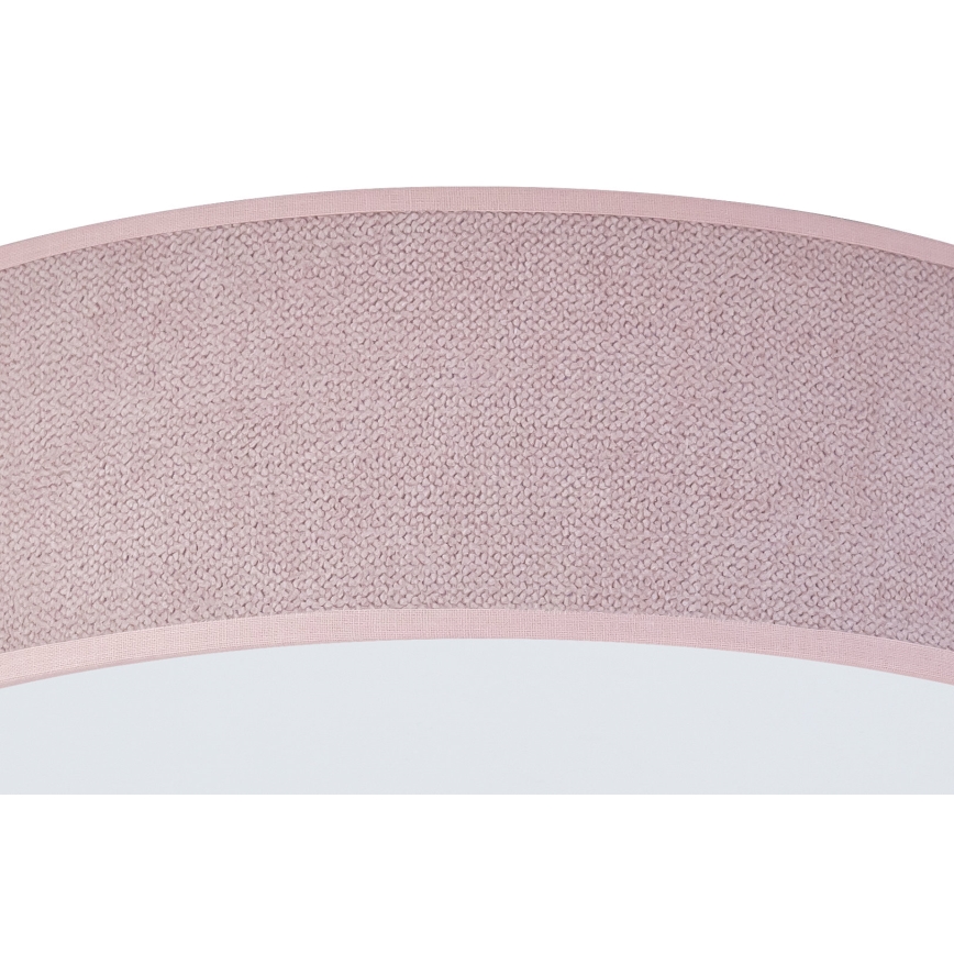 Duolla - Plafón LED CORTINA LED/26W/230V diá. 30 cm 4000K rosa