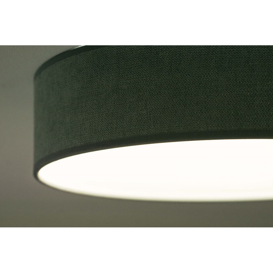 Duolla - Plafón LED CORTINA LED/26W/230V diá. 30 cm 4000K turquesa