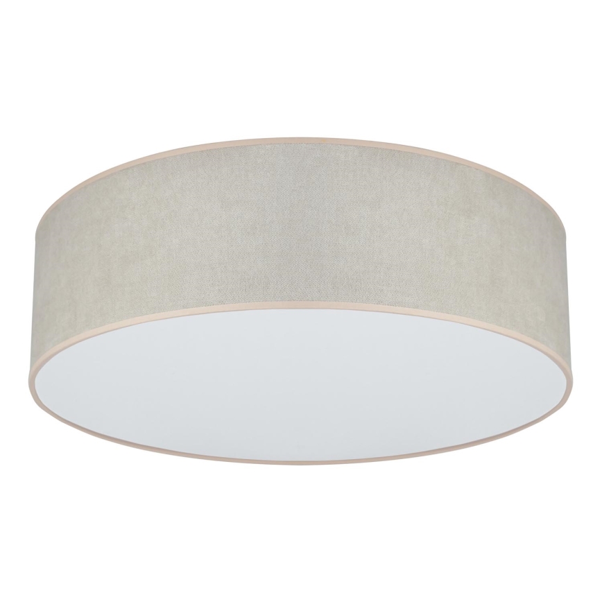 Duolla - Plafón LED CORTINA LED/26W/230V diá. 45 cm 4000K beige