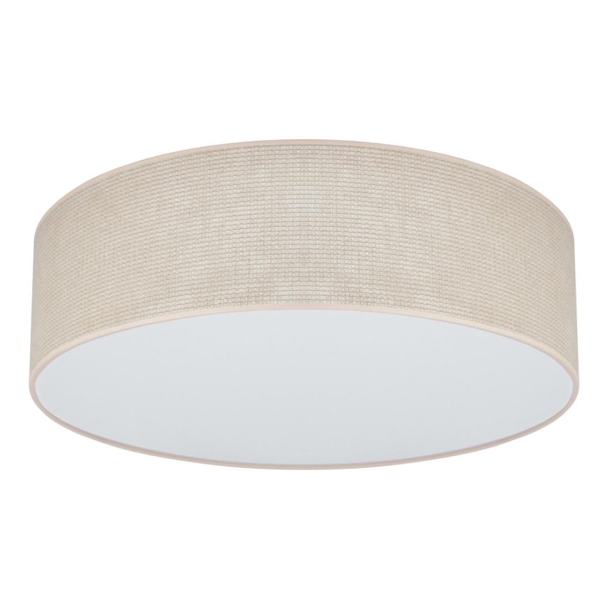 Duolla - Plafón LED CORTINA LED/26W/230V diá. 45 cm 4000K beige