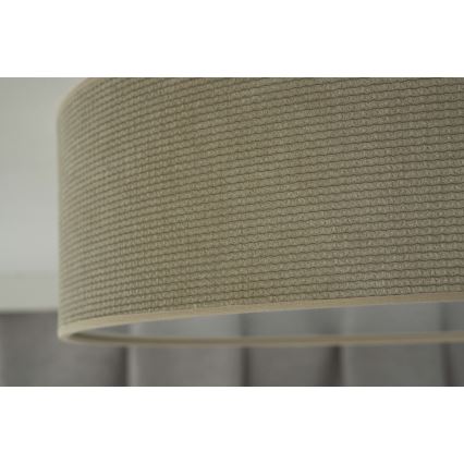 Duolla - Plafón LED CORTINA LED/26W/230V diá. 45 cm 4000K beige
