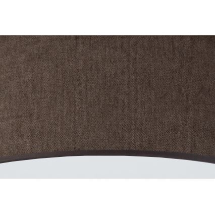 Duolla - Plafón LED CORTINA LED/26W/230V diá. 45 cm 4000K marrón