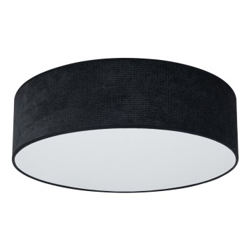 Duolla - Plafón LED CORTINA LED/26W/230V diá. 45 cm 4000K negro