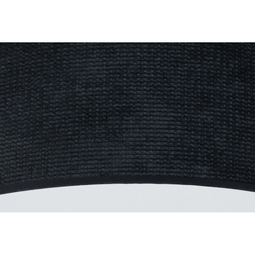 Duolla - Plafón LED CORTINA LED/26W/230V diá. 45 cm 4000K negro