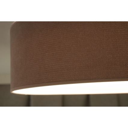 Duolla - Plafón LED CORTINA LED/26W/230V diá. 45 cm 4000K rosa